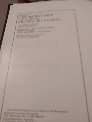 Enciclopedia, La HISTORIA se confiesa