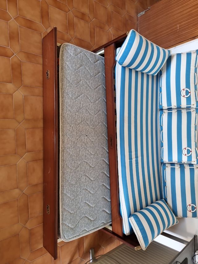 Sofa-Cama de Camarote Vintage Antiguedad