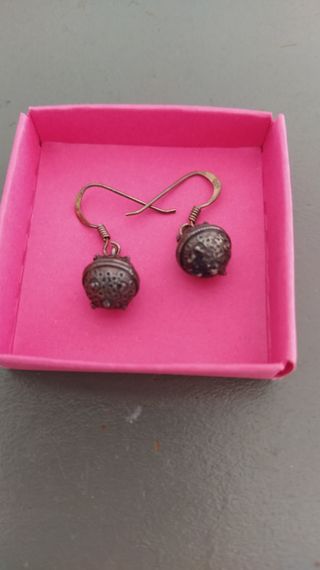 pendientes de plata