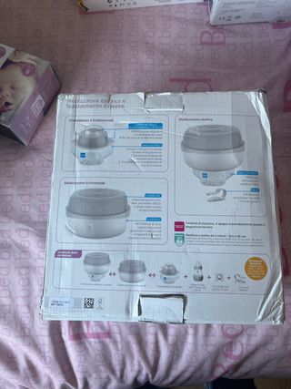 Esterilizador electrico y calienta biberones MAM