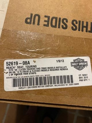 Asiento Harley Davidson