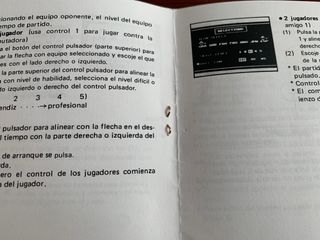 Manual Soccer Nintendo NES