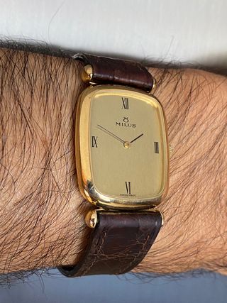Vintage Milus cuerda manual en estado excepcional 