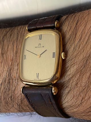 Vintage Milus cuerda manual en estado excepcional 