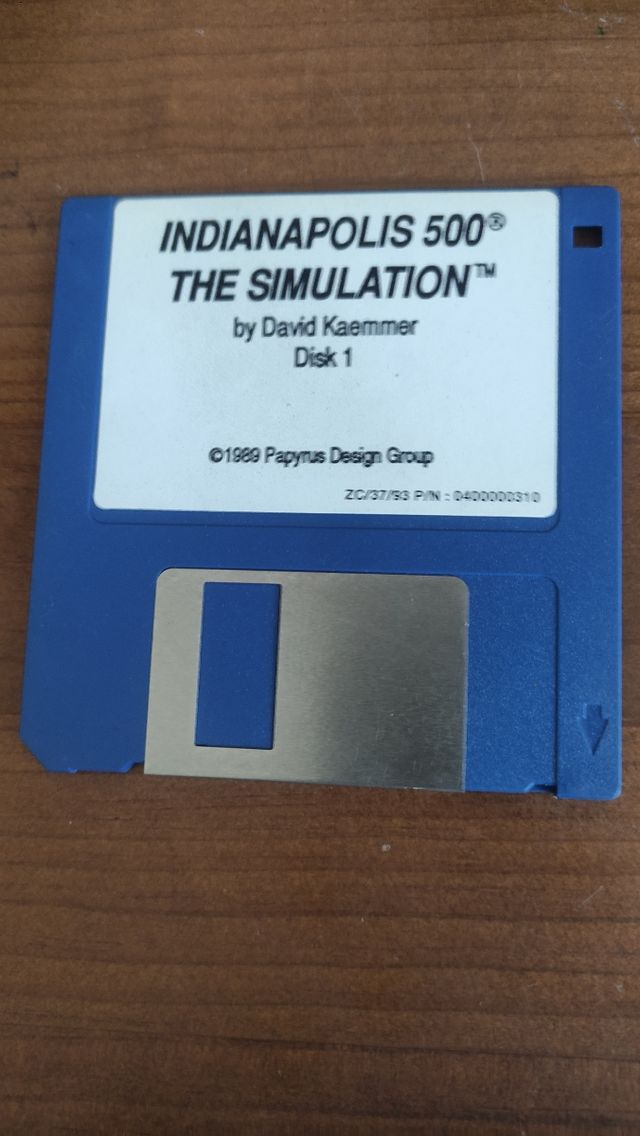 MS-DOS INDIANAPOLIS 500