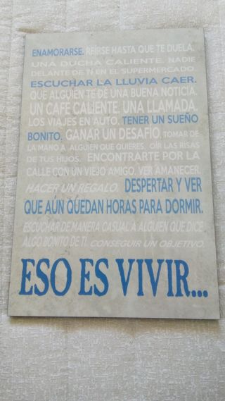 Cuadro frases positivas