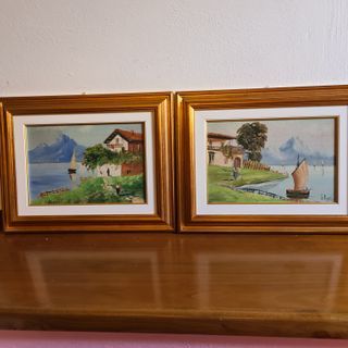 2 quadri dipinti ad olio