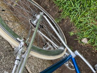 Bicicleta antigua resturada