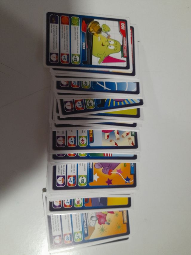 lote cromos súper saludable 80 cromos 