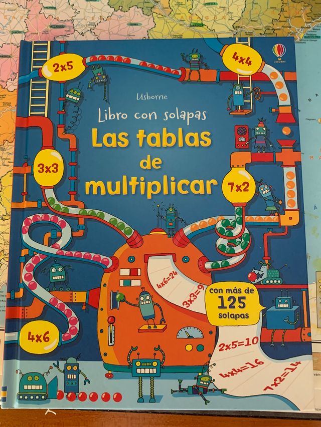 Libro “Las tablas de multiplicar” de Usborne. de segunda mano por 6 EUR