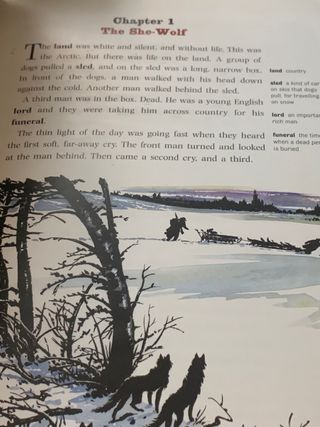 Jack London “White fang” . Libro en inglés