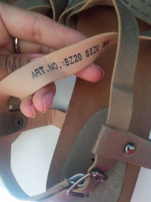 Sandalias Hurlun talla 39