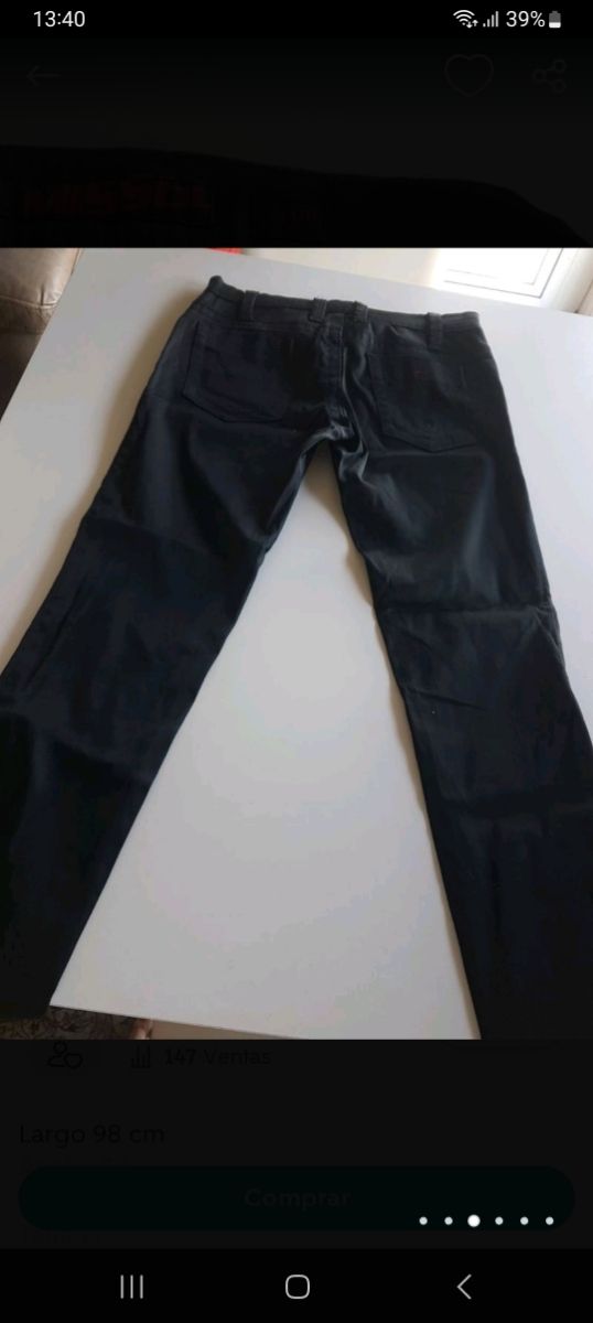 Pantalones negros mujer
