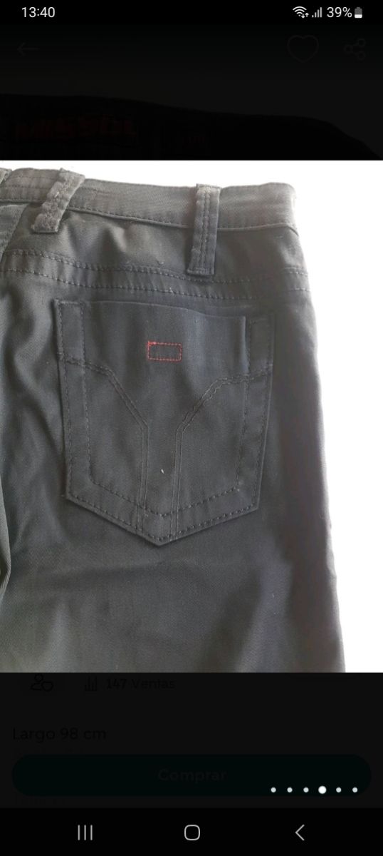 Pantalones negros mujer