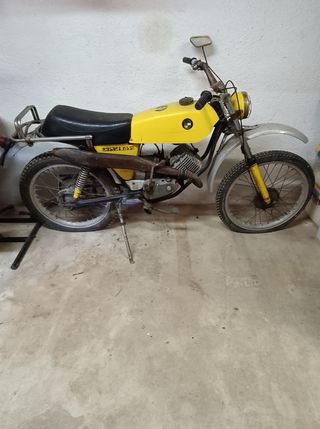 Motocicleta Puig minicros