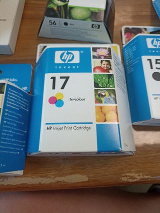 Cartuchos tinta impresora hp