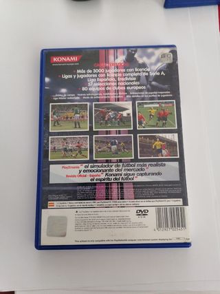 juego Ps2. pro evolution soccer 4
