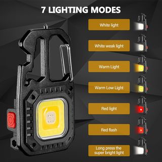 Mini Linterna LED Portátil 800 lúmenes