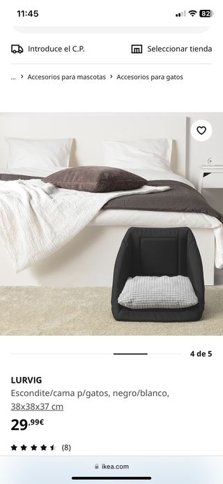 cama mascota perro o gato ikea