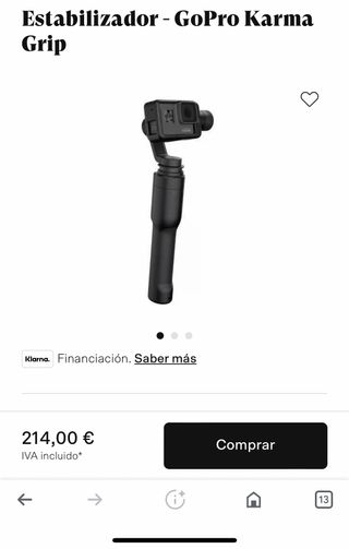Palo karma Grip Gopro