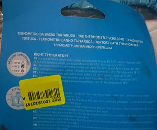 Lote de 45 termómetros bañera bebés