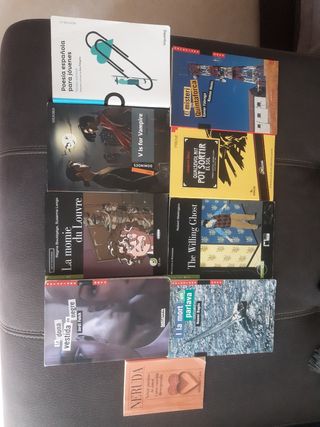 Libros de lectura ESO