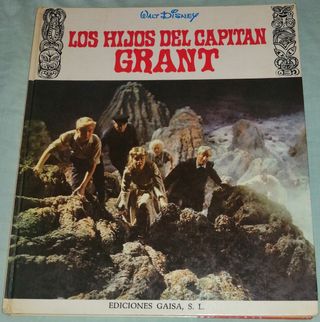 Libro Los hijos del capitan Grant (Disney 1969)