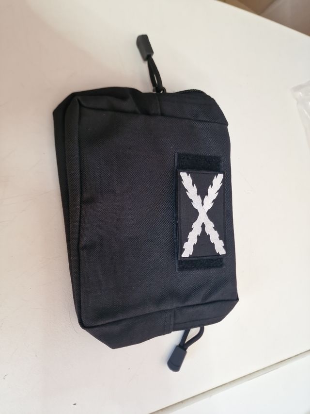 Funda molle tactico militar negro