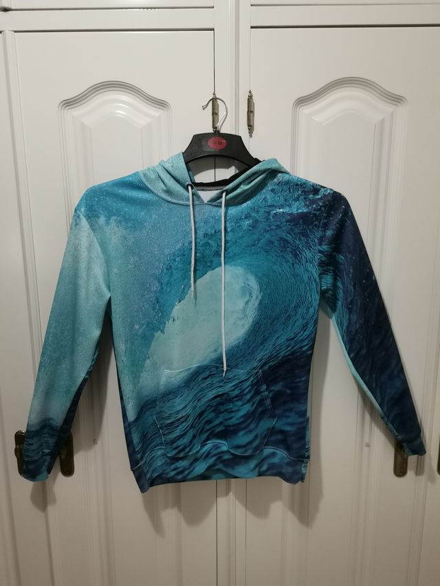 Sudadera ola del océano