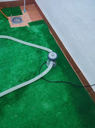 Vendo piscina con depuradora