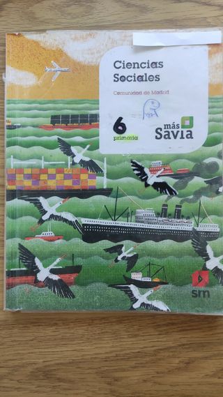 LIBRO CIENCIAS SOCIALES 6 PRIMARIA MAS SAVIA SM
