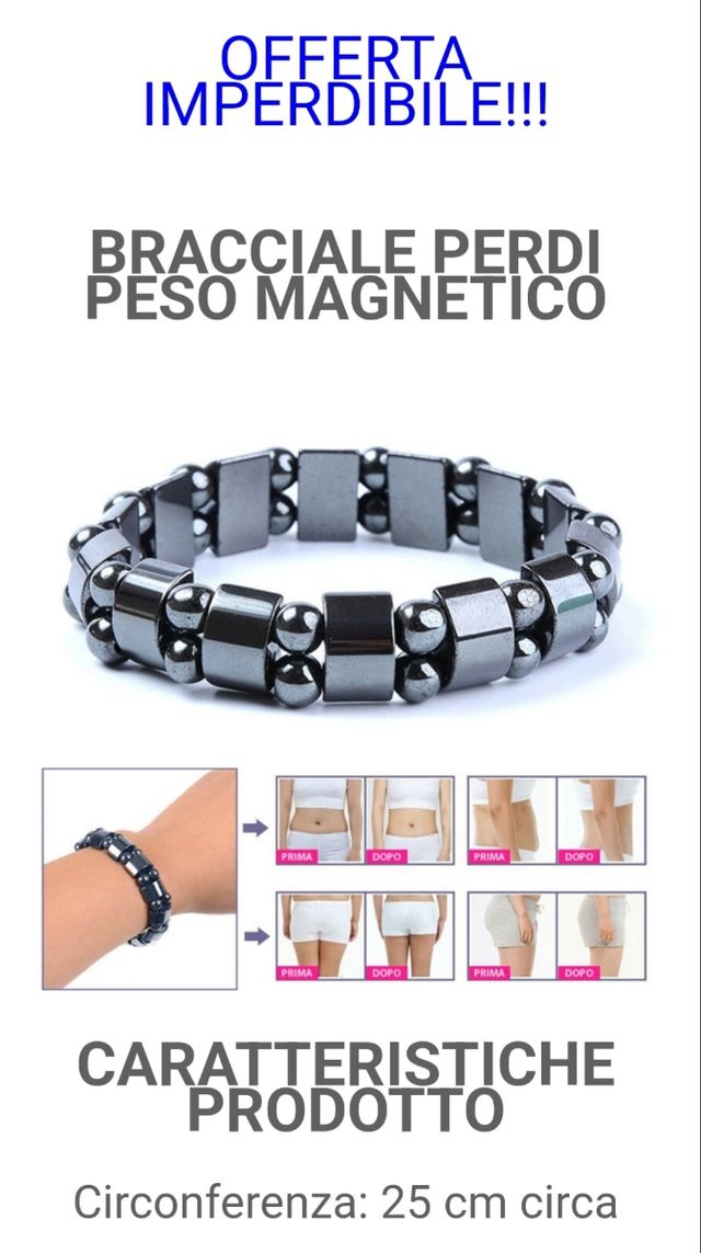 bracciale nero in  ematite minimo 10 pezzi