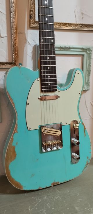 Telecaster seafoam bindings