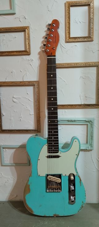Telecaster seafoam bindings