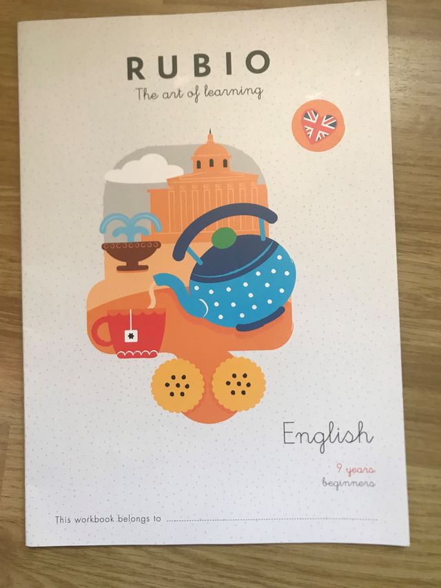 Cuadernillo Rubio inglés sin estrenar