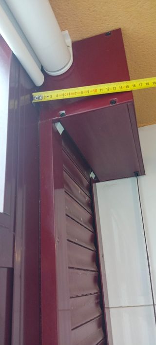 Persiana Aluminio estrecha