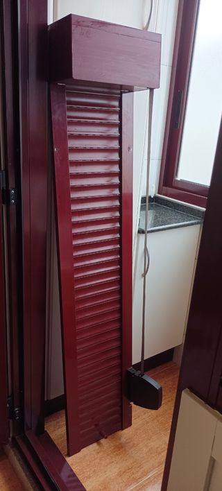 Persiana Aluminio estrecha