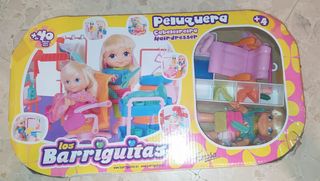 Set muñeca Barriguitas Peluquera