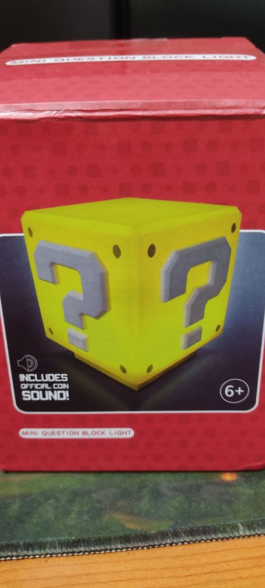 Lampara Bloque Mario Bros