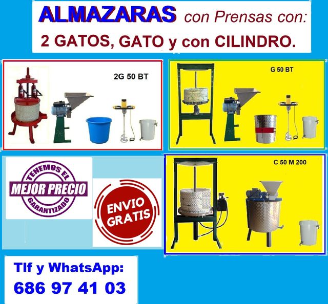 ALMAZARA con Prensa Manual