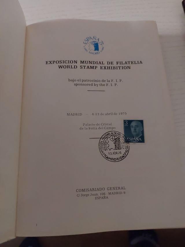 Libro colección: España 1975