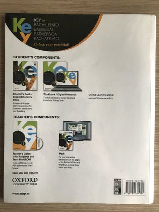 Libro inglés Oxford 1 bachillerato