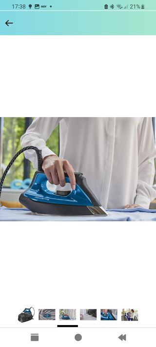 centro de planchado rowenta