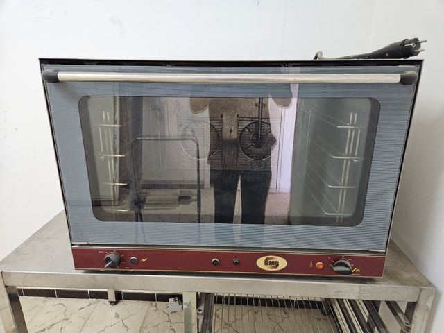 Horno industrial +mueble inox