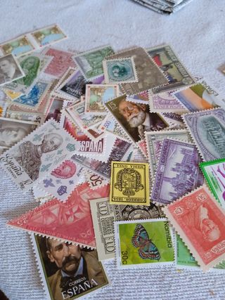 Lote colección de sellos