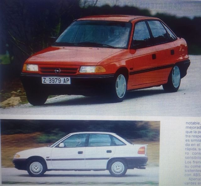 Pruebas Opel Astra F de revistas