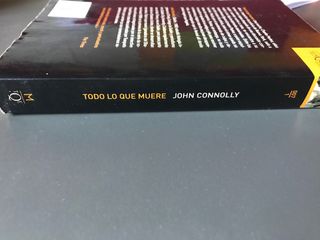 Libro "Todo lo que muere" de John Connolly