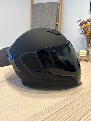 Casco moto ICON Airflite Rubatone Negro Mate