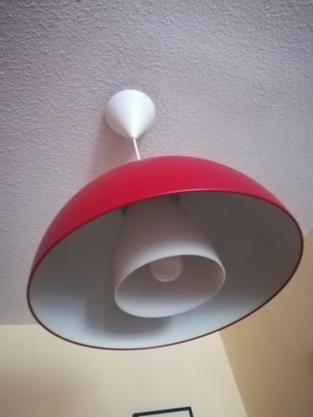 Lámpa salón, comedor, dormitorio.Con bombilla led.