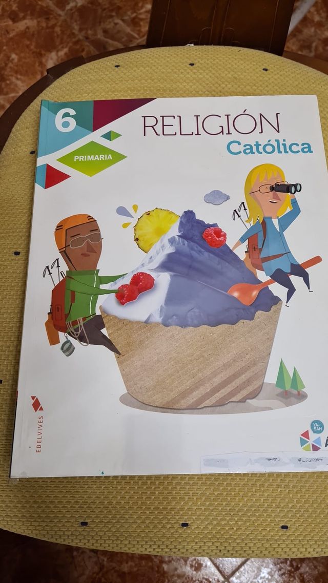 REGALO Libro texto: Religión católica 6 ep - Edelv